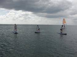 9/7AM sup（サップ、スタンドアップパドル）体験スクール付きレンタル 動画　鎌倉ハイサーフ