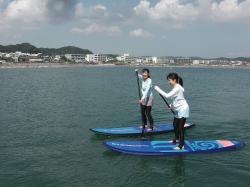 9/10PM sup（サップ、スタンドアップパドル）体験スクール付きレンタル 動画　鎌倉ハイサーフ