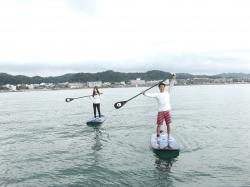 9/11 AM sup（サップ、スタンドアップパドル）体験スクール付きレンタル 動画　鎌倉ハイサーフ