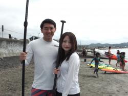 9/11 AM sup（サップ、スタンドアップパドル）体験スクール付きレンタル 動画　鎌倉ハイサーフ