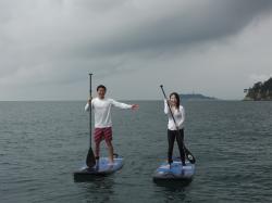 9/11 AM sup（サップ、スタンドアップパドル）体験スクール付きレンタル 動画　鎌倉ハイサーフ