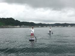 9/11 AM sup（サップ、スタンドアップパドル）体験スクール付きレンタル 動画　鎌倉ハイサーフ