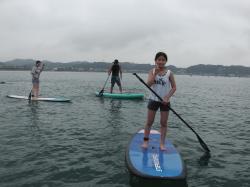 9/12 AM2 sup（サップ、スタンドアップパドル）体験スクール付きレンタル 動画　鎌倉ハイサーフ