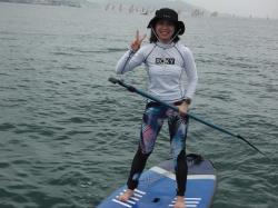 9/12 AM2 sup（サップ、スタンドアップパドル）体験スクール付きレンタル 動画　鎌倉ハイサーフ