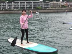 9/12 AM2 sup（サップ、スタンドアップパドル）体験スクール付きレンタル 動画　鎌倉ハイサーフ