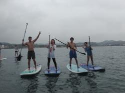 9/12 AM2 sup（サップ、スタンドアップパドル）体験スクール付きレンタル 動画　鎌倉ハイサーフ