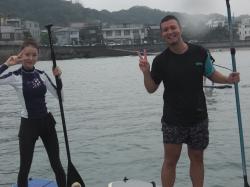 9/12PM1 sup（サップ、スタンドアップパドル）体験スクール付きレンタル 動画　鎌倉ハイサーフ