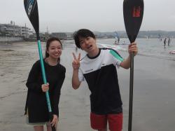 9/12PM1 sup（サップ、スタンドアップパドル）体験スクール付きレンタル 動画　鎌倉ハイサーフ