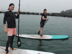 9/12PM2 sup（サップ、スタンドアップパドル）体験スクール付きレンタル 動画　鎌倉ハイサーフ