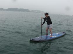 9/12PM2 sup（サップ、スタンドアップパドル）体験スクール付きレンタル 動画　鎌倉ハイサーフ