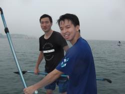 9/12PM2 sup（サップ、スタンドアップパドル）体験スクール付きレンタル 動画　鎌倉ハイサーフ