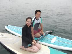 9/12PM2 sup（サップ、スタンドアップパドル）体験スクール付きレンタル 動画　鎌倉ハイサーフ