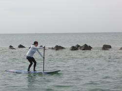 9/13AM sup（サップ、スタンドアップパドル）体験スクール付きレンタル 動画　鎌倉ハイサーフ