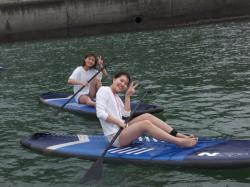 9/14PM sup（サップ、スタンドアップパドル）体験スクール付きレンタル 動画　鎌倉ハイサーフ