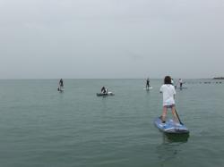 9/14PM sup（サップ、スタンドアップパドル）体験スクール付きレンタル 動画　鎌倉ハイサーフ