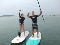 9/14PM sup（サップ、スタンドアップパドル）体験スクール付きレンタル 動画　鎌倉ハイサーフ