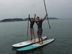 9/14PM sup（サップ、スタンドアップパドル）体験スクール付きレンタル 動画　鎌倉ハイサーフ