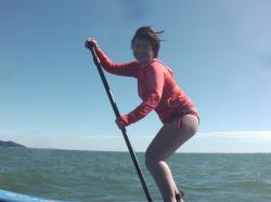 9/19 PM sup（サップ、スタンドアップパドル）体験スクール付きレンタル 動画　鎌倉ハイサーフ