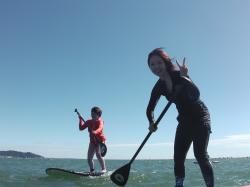 9/19 PM sup（サップ、スタンドアップパドル）体験スクール付きレンタル 動画　鎌倉ハイサーフ