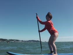 9/19 PM sup（サップ、スタンドアップパドル）体験スクール付きレンタル 動画　鎌倉ハイサーフ