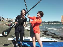 9/19 PM sup（サップ、スタンドアップパドル）体験スクール付きレンタル 動画　鎌倉ハイサーフ