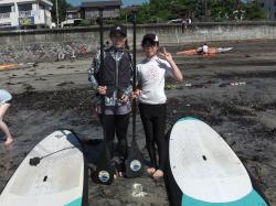 9/20 AM2 sup（サップ、スタンドアップパドル）体験スクール付きレンタル 動画　鎌倉ハイサーフ