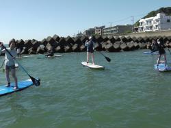 9/20 AM2 sup（サップ、スタンドアップパドル）体験スクール付きレンタル 動画　鎌倉ハイサーフ