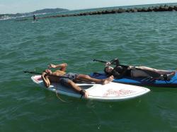 9/20 PM sup（サップ、スタンドアップパドル）体験スクール付きレンタル 動画　鎌倉ハイサーフ