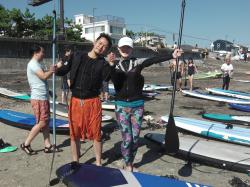 9/20 PM2 sup（サップ、スタンドアップパドル）体験スクール付きレンタル 動画　鎌倉ハイサーフ