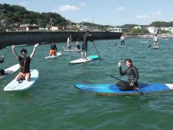 9/20 PM2 sup（サップ、スタンドアップパドル）体験スクール付きレンタル 動画　鎌倉ハイサーフ