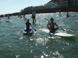 9/20 PM2 sup（サップ、スタンドアップパドル）体験スクール付きレンタル 動画　鎌倉ハイサーフ