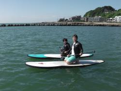 9/21 AM sup（サップ、スタンドアップパドル）体験スクール付きレンタル 動画　鎌倉ハイサーフ