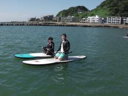 9/21 AM sup（サップ、スタンドアップパドル）体験スクール付きレンタル 動画　鎌倉ハイサーフ