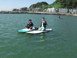 9/21 AM sup（サップ、スタンドアップパドル）体験スクール付きレンタル 動画　鎌倉ハイサーフ