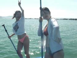 9/23 AM sup（サップ、スタンドアップパドル）体験スクール付きレンタル 動画　鎌倉ハイサーフ