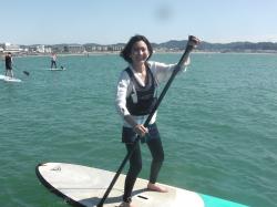 9/23 AM sup（サップ、スタンドアップパドル）体験スクール付きレンタル 動画　鎌倉ハイサーフ