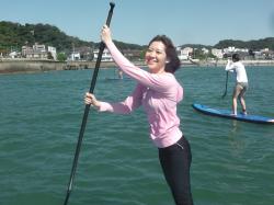 9/23 AM sup（サップ、スタンドアップパドル）体験スクール付きレンタル 動画　鎌倉ハイサーフ