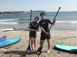 10/1 PM SUP(サップ、スタンドアップパドル)体験スクール付きレンタル  鎌倉ハイサーフ