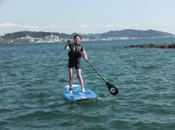 10/1 PM SUP(サップ、スタンドアップパドル)体験スクール付きレンタル  鎌倉ハイサーフ