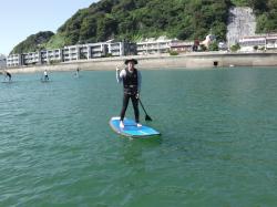 10/2 AM SUP(サップ、スタンドアップパドル)体験スクール付きレンタル  鎌倉ハイサーフ