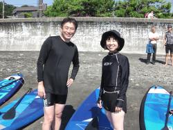10/2 AM SUP(サップ、スタンドアップパドル)体験スクール付きレンタル  鎌倉ハイサーフ