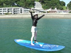 10/2 AM SUP(サップ、スタンドアップパドル)体験スクール付きレンタル  鎌倉ハイサーフ