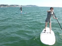 10/2 PM2 SUP(サップ、スタンドアップパドル)体験スクール付きレンタル  鎌倉ハイサーフ