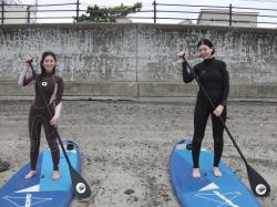 10/12 PM SUP(サップ、スタンドアップパドル)体験スクール付きレンタル 鎌倉ハイサーフ