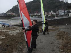 ４／３　ウインドサーフィン体験スクール　画像／動画　鎌倉ハイサーフ