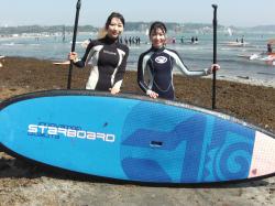 4/10 PM SUP(サップ、スタンドアップパドル)体験スクール付きレンタル 鎌倉ハイサーフ