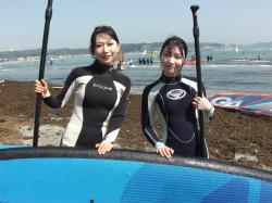 4/10 PM SUP(サップ、スタンドアップパドル)体験スクール付きレンタル 鎌倉ハイサーフ