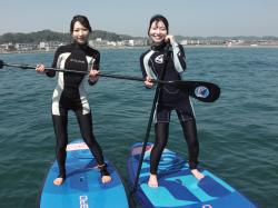 4/10 PM SUP(サップ、スタンドアップパドル)体験スクール付きレンタル 鎌倉ハイサーフ