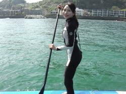 4/10 PM SUP(サップ、スタンドアップパドル)体験スクール付きレンタル 鎌倉ハイサーフ