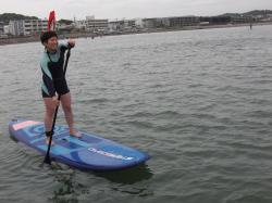 4/24 AM  SUP(サップ、スタンドアップパドル)体験スクール付きレンタル 鎌倉ハイサーフ